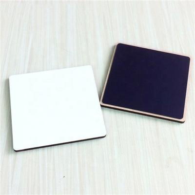 China Blank Eco-friendly Material Sublimation Printable MDF Fridge Magnet Sticker for sale