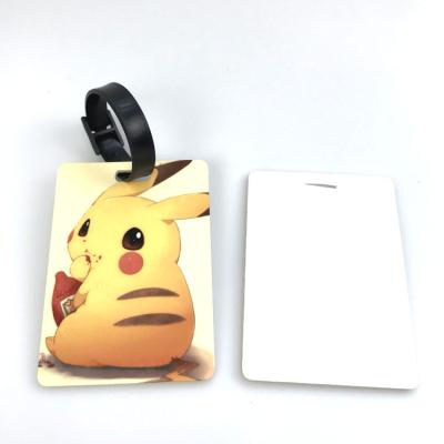 China Eco-friendly Logos Sublimation Tag Luggage Manufacturer YaMei MDF Wooden Bag Tags Travel Luggage Tag For Laundry Bag for sale