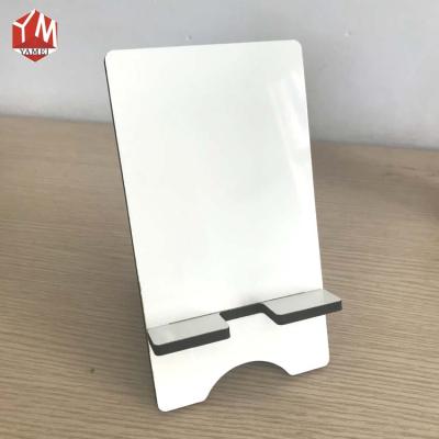 China Adjustable Wholesale Blank Blank Sublimation MDF Cell Phone Wooden Stand for sale