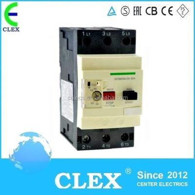 China High Level Motor Starter GV3ME80 Motor Protection Plastic Silver Copper 56~80A MPCB Circuit Breaker for sale