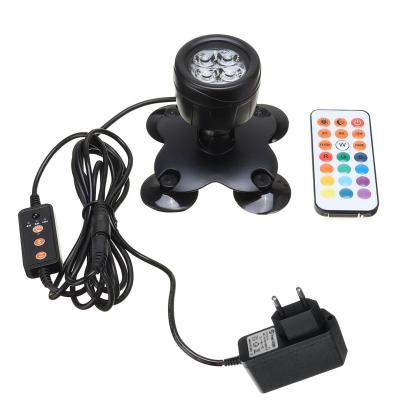 China Factory direct sale stocked aquarium garden pond pool waterproof led spotlight for sale