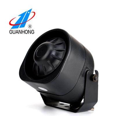 China ABS Vehicle Part Battery Backup Alarm 1 Or 6 Tone Sound Siren 12V With Battery for sale