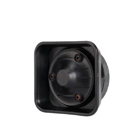 China ABS Driver Unit 25W Black Loud Horn Loudspeaker 120dB for sale