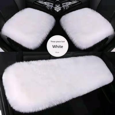 China China Supplier Fancy Sheepskin Car Seat Covers Faux Fur Cover Long Hair Faux Fur High Quality Car Set Covers for sale