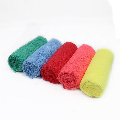 China Home Hotel Kitchen Car Cleaning Microfiber Car Towel Detailing Soft Edgeless Towel For Car Wash Drying Super Absorbent Towel for sale