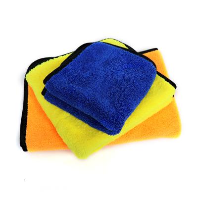 China High Absorbent Microfiber Coral Fleece 600gsm Wash Cloth Microfiber Car Wash Towel for sale