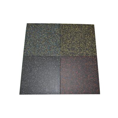 China Anti Slip 20mm 30mm 50mm EPDM SBR Fitness Waterproof Eco-friendly Rubber Workout Mats Commercial Gym Flooring Mats for sale