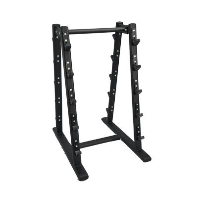 China Commercial High Quality Weight Lifting Exercise Bodybuilding Equipment Stationary Barbell Rack (10Pcs Set) For Fitness Gym for sale