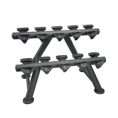 China Weightlifting Best Selling High Quality Bodybuilding Equipment High Grade Dumbbell Rack For Fitness Gym for sale