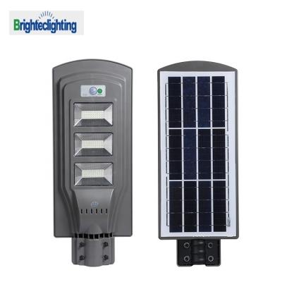 China ROUTE 60w ABS solar street light all in one solar street light solar power panel lights for sale