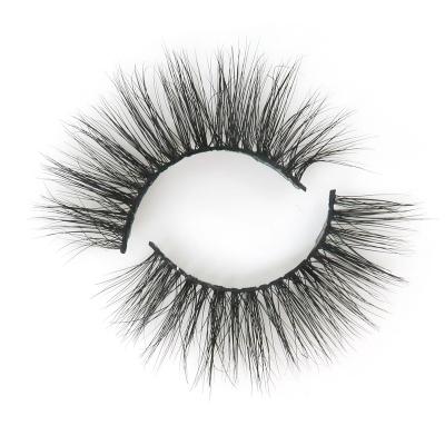 China Wholesale Natural Private Label 3D Long Mink Eyelashes Lashes Box Packing Full Real Mink Lashes for sale