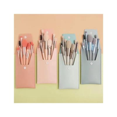 China Angular Blush ODM Delivery Eye Makeup Quick Brush 8 Pieces Makeup Brush Marble Makeup Brush Set for sale