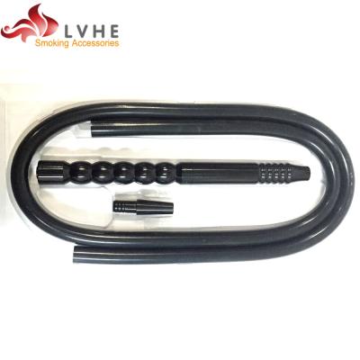 China Rubber+Aluminum Hookah Silicone Hose T010SH LVHE Shisha, Silicon Hookah Hose With Aluminum Tube for sale