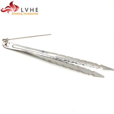 China Stainless Iron T001ST LVHE Buy Directly From China Factory Top Selling Shisha Tongs for sale