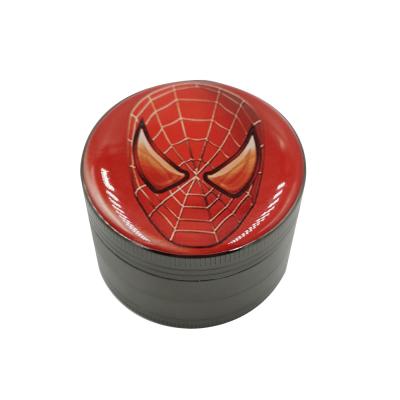 China Hot Selling Lvhe Zinc Sharp Teeth 4 Pieces Herb Grinder Machine Weed Tobacco Herb Grinder Zinc for sale