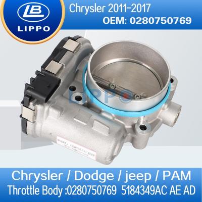 China CAR THROTTLE BODY  OE# 5184349AE 5184349AB 5184349AC 5184349AD 0280750769  For Chrysler Dodge Jeep 3.0L 3.6L Suburban 1500 for sale