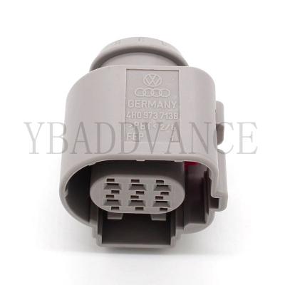 China Auto Connectors 4H0973713B FEP 6 Pin Female Connector For V W Skoda for sale