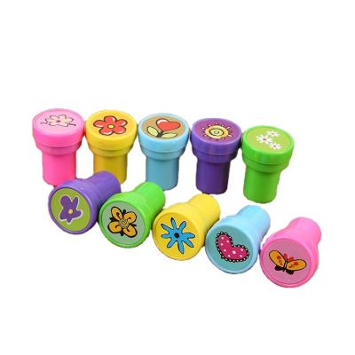 China Glossy Plastic Way 200 Pcs Self Inking Plastic Stamp Children Kids Stamps Encourage Stamps for sale