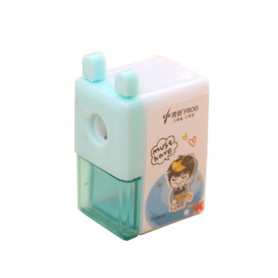 China Plastic Mechanical Fancy Desk and School Supplies Simple Sharpener Desktop Pencil Sharpener for Students for sale