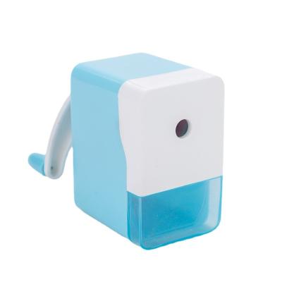 China Plastic Mechanical Fancy Desk and School Supplies Simple Sharpener Desktop Pencil Sharpener for Students for sale