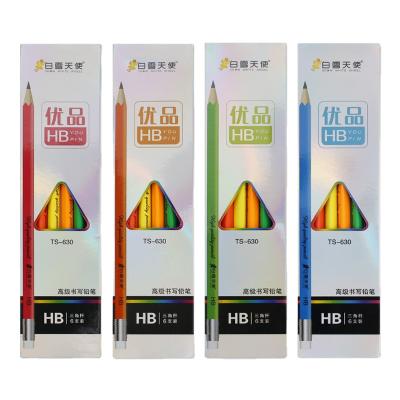 China office & School Pencil School Supplies Kids Writing Pencil OEM Pencil For Kids Natural Wooden Pencil for sale