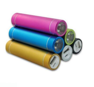 China 3000mAh Portable Colorful Power Bank 3000mah Power Bank Cylinder Tube Cylinder Shape Portable Power Bank 3000mah for sale