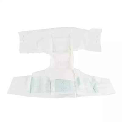 China Wholesale Pulp Printed Fluff Printed Disposable Adult Leak Prevention Sleeve 3D Pull Up Top Adult Diaper for sale