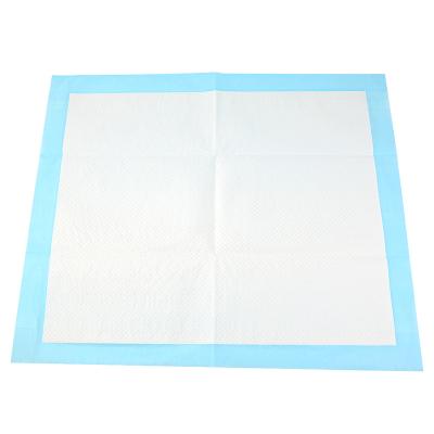 China China Manufacturer Blue Disposable Sumitomo SAP Thick Breathable Plain Weave Inpatient Bed Underpad 30