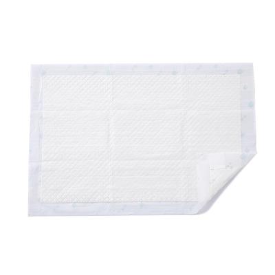 China Premium Anti-penetration Biodegradable Plain Weave Thick Absorbent Disposable Incontinence Pad 60*90 Heavy Duty for sale