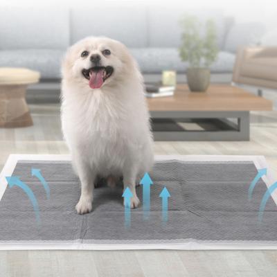 China Antibacterial Eco Friendly Bamboo Dog Toilet Carbon Paw Pad Protector Puppy Training Potty Urine Stored Indoor Pad 23