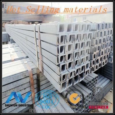 China Construction ; Vehicle manufacturing; Size C Channel Channel Q235 Steel Material Industrial Structure Hot Rolled Steel etc. UPN 180 for sale