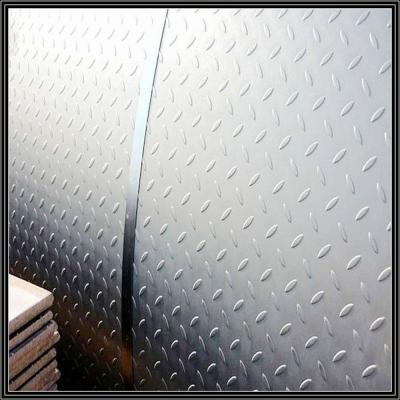 China Hot Rolled Mild Steel Sheet 4mm Flooring Panel Flooring Plate Ms Checkered Sheet ck45 Steel Sheet for sale