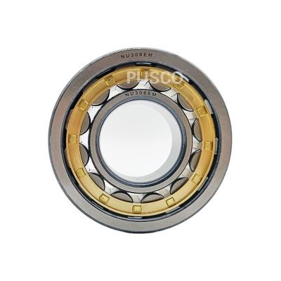 China Long Life High Speed Roller Brand Hot Sales Bearing NU308EM NU Series NU308-E-XL-TVP2 NU308 ECP NU308-E-M1-C3 Cylindrical Roller Bearing NU308 ECP for sale