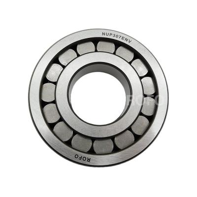 China Long Life High Speed ROFO PUSCO Supplier NUP307 Cylindrical Roller Bearing NUP307ENV/C9 Bearing NUP307ENV 35x80x21mm for sale