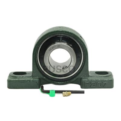 China Automotive.tractor.construction Machinery.rolling Mill PUSCO OEM Customized High Precision Pillow Block Bearing UC207-20 Insert Inch 1-1/4