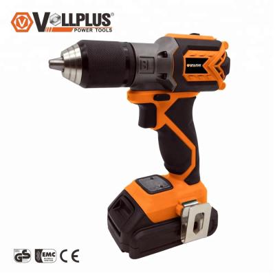 China Chargeable VPCD2057 Vollplus Li-ion Battery Power Tools Speed ​​Gearbox Brushless Motor Cordless Drill Driver VPCD2057 for sale