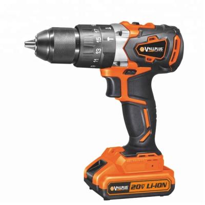 China VPCD2111 Woodworking Brushless Motor Drill Machine Tools Driver Cordless Cordless Drill Driver Vollplus for sale