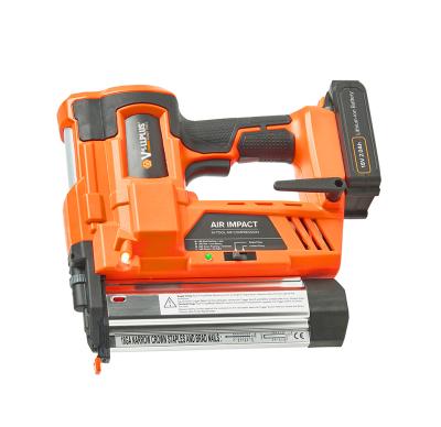 China Vollplus VPCD2162 18V Li-ion Battery Air Attack Design 2 in1 50mm Cordless Nailer and Stapler Nail and 40mm Staple for sale