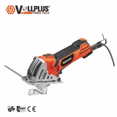 China Cast Aluminum Guard With A High Quality Mini Electric Hand Release VOLLPLUS VPMC4001 500W 85mm Portable Hand Held Circular Saw for sale