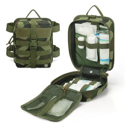 China Outdoor First Aid Kit IFAK Military Tactical Individual Survival Trauma Kit For Police Outdoor Army Military Tactical Bag for sale