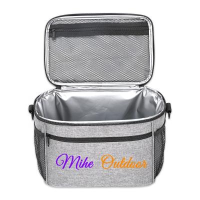 China Custom Logo Thermal Insulation Bag Wholesale Fashion Oxford Insulated Lunch Cooler Bag For Wine for sale