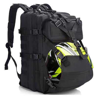 China 45L Motorcycle Helmet Backpack 45L Large Capacity Modern Riding Waterproof Expandable Bag Motorcycle Adventure Backpack for sale