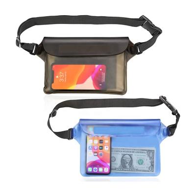 China Outdoor Camping Hiking Custom Waist Waterproof Bag Case BSCI Factory Mobile Phone Traveling Man With Passport for sale