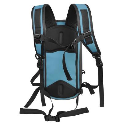 China Wholesale 13LOutdoor Waterproof TPU Anti-theft Light Bllue Picnic Hiking Backpack for sale