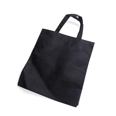 China Natural Eco-friendly Black Tote Bag Tote Bags Customer Bag Black Canvas Tote Recyclable Canvas Manufacturer Spot Custom Printed for sale