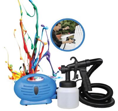 China Ningbo Hot Electric Making Machine Model 650w 800ml Paint Spray Gun Paint Spray Gun Nozzle 2.5mm HVLP Electric Spray Gun for sale