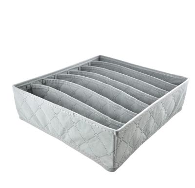 China Factory Supply Drawer Organizer Under Bed Storage Folding Storage Box Casual Underwear Box For Bedroom for sale