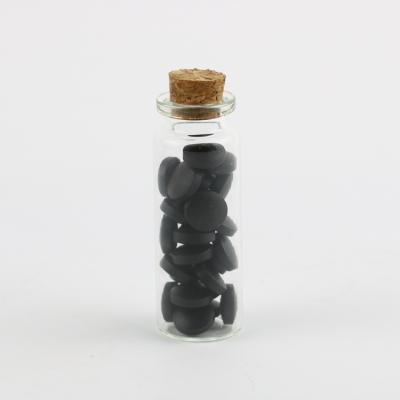 China Wholesale Mini Small Glass Vial Container Pharmaceutical Bottle with Cork Stoppers for sale