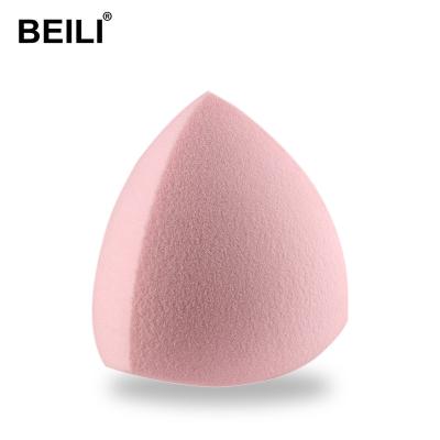 China BEILI New Arrival Water Expansion Makeup Sponge Non-latex Microfiber Sponge Blender Pink Sponge Blender Tools Cosmetic Wholesale for sale