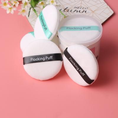 China BEILI Professional Round Shape Face Body Powder Soft Facial Base Puff Portable Soft Cosmetic Puff Makeup Base Sponge for sale